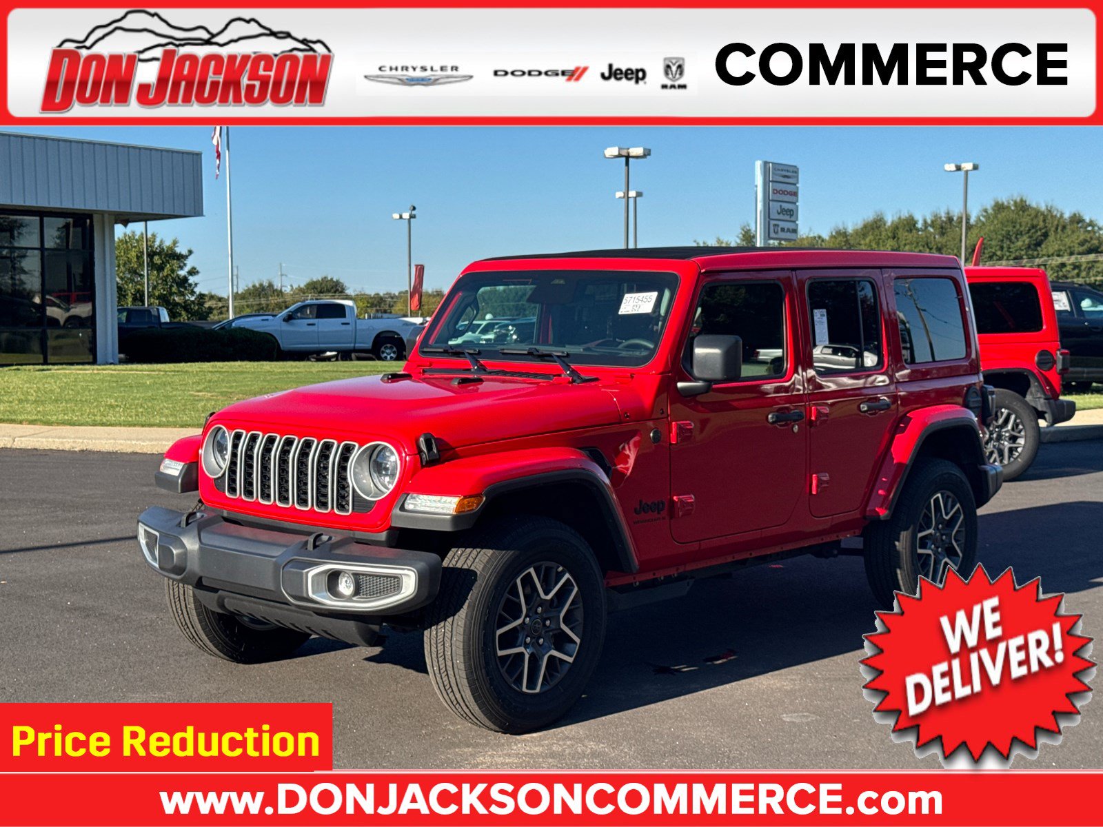 Used 2026 Jeep Wrangler Unlimited Sahara AWD/4WD image 1