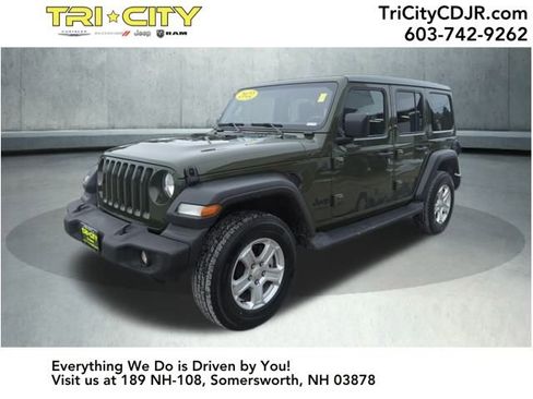Used 2022 Jeep Wrangler Unlimited Sport S w/ Sun And Sound Package image 1