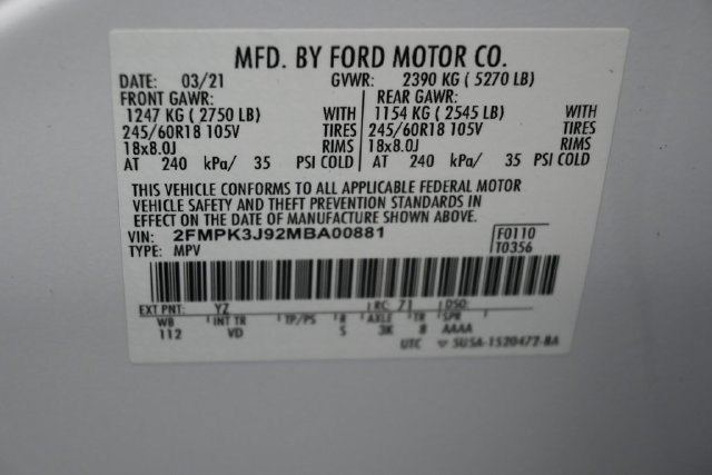 Used 2021 Ford Edge SEL FWD image 19