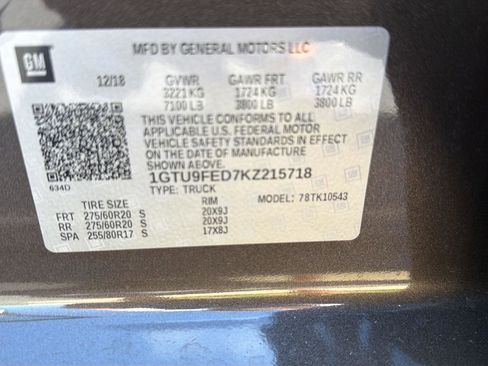 Used 2019 GMC Sierra 1500 Denali w/ Technology Package AWD/4WD image 45