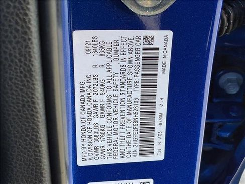 Used 2022 Honda Civic Sport image 25