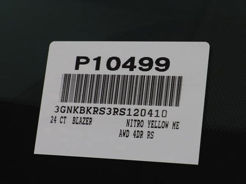 Certified 2024 Chevrolet Blazer RS w/ Driver Confidence II Package image 26