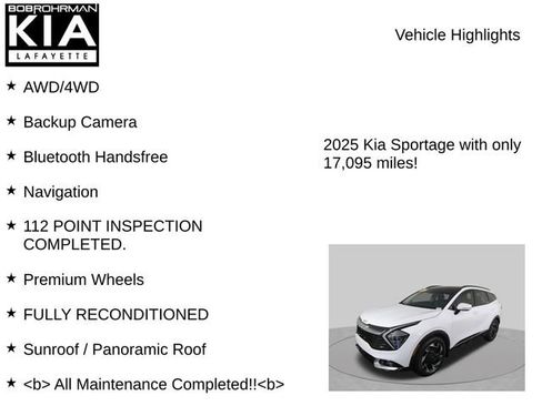 Used 2025 Kia Sportage SX FWD image 7