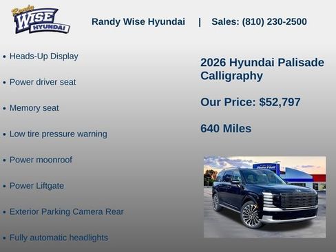 New 2026 Hyundai Palisade Calligraphy image 10