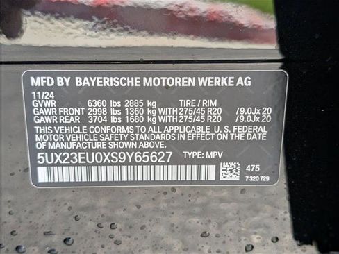 Used 2025 BMW X5 xDrive40i w/ Executive Package image 27