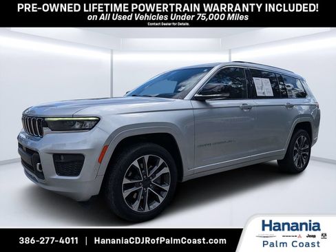 Used 2021 Jeep Grand Cherokee L Overland w/ Advanced Protech Group III AWD/4WD image 7