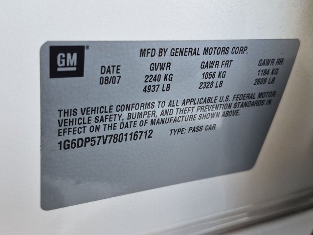 Used 2008 Cadillac CTS 3.6 w/ Luxury Level Two Package RWD image 23