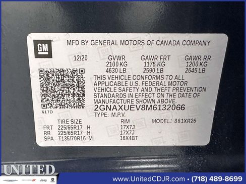 Used 2021 Chevrolet Equinox LT image 32