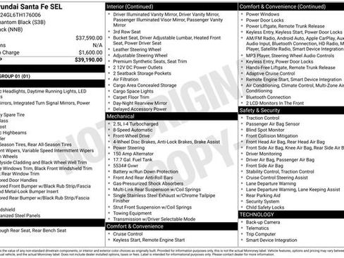 Used 2026 Hyundai Santa Fe SEL image 28