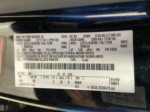 Used 2020 Ford F350 Platinum image 45