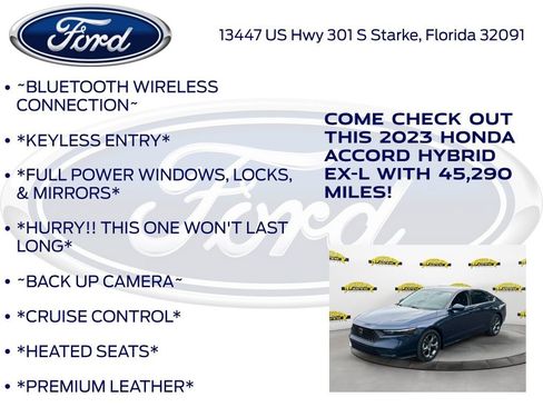 Used 2023 Honda Accord EX-L image 10
