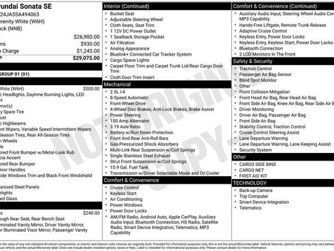 Used 2025 Hyundai Sonata SE image 7