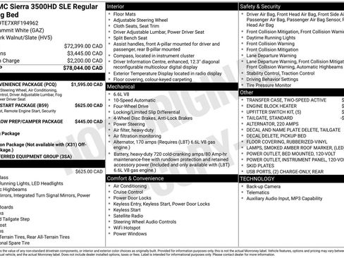 Used 2024 GMC Sierra 3500 SLE w/ SLE Convenience Package AWD/4WD image 34