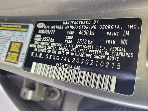 Used 2018 Kia Optima SX w/ Technology Package FWD image 33