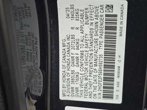 Used 2025 Honda Civic Sport image 29