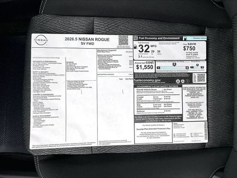 New 2026 Nissan Rogue SV w/ Cold Weather Package FWD image 21