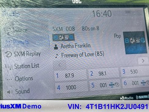 Used 2018 Toyota Camry XLE w/ Audio Package FWD image 32