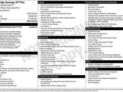 Used 2023 Dodge Durango GT image 38