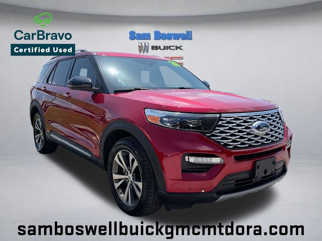 Used 2020 Ford Explorer Platinum w/ Premium Technology Package AWD/4WD image 1