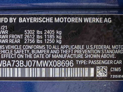 Used 2021 BMW 540i xDrive w/ Dynamic Handling Package AWD/4WD image 28