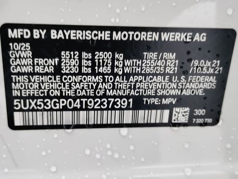 New 2026 BMW X3 xDrive30 w/ M Sport Package image 30