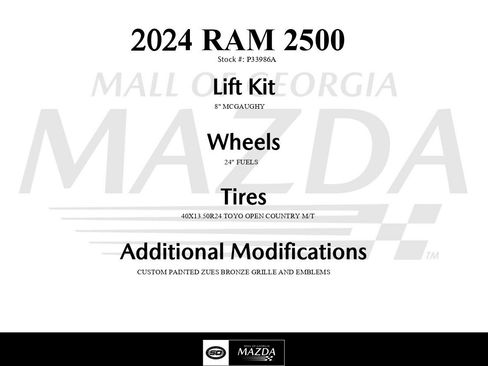 Used 2024 RAM 2500 Laramie w/ Night Edition AWD/4WD image 3