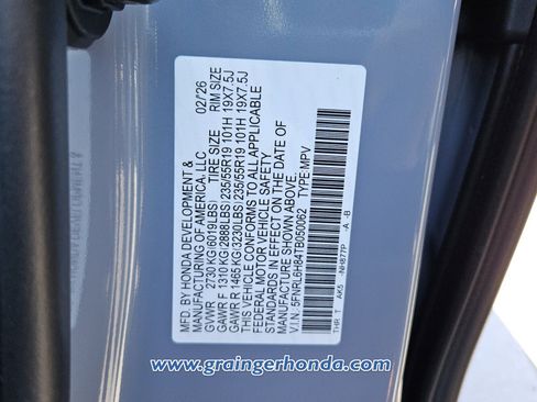 New 2026 Honda Odyssey Touring image 13