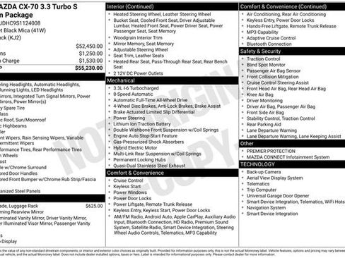 Used 2025 MAZDA CX-70 3.3 Turbo S w/ Premium Package image 4