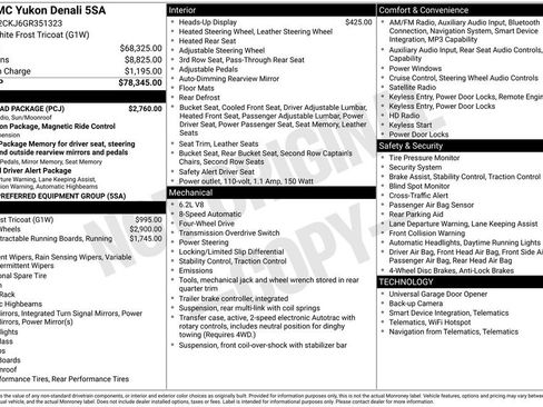 Used 2016 GMC Yukon Denali w/ Open Road Package image 5