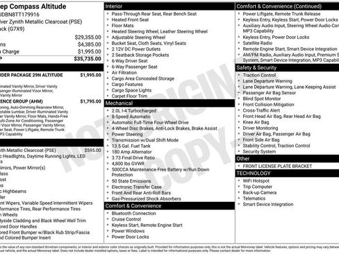 New 2026 Jeep Compass Latitude image 3
