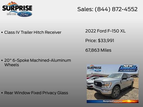 Used 2022 Ford F150 XL w/ STX Appearance Package AWD/4WD image 19