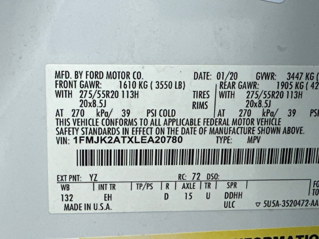 Used 2020 Ford Expedition Max Limited AWD/4WD image 36