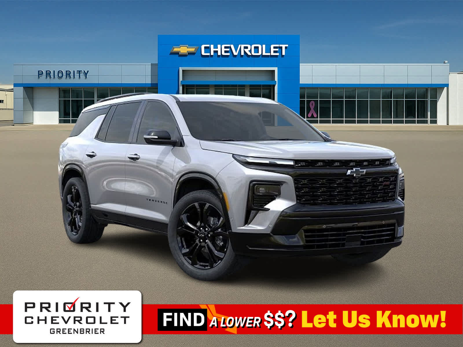 New 2027 Chevrolet Traverse RS FWD image 1