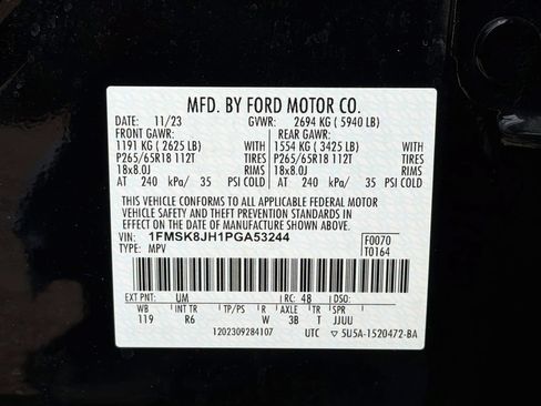 Used 2023 Ford Explorer Timberline w/ Timberline Technology Package AWD/4WD image 36