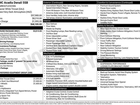 New 2026 GMC Acadia Denali w/ Super Cruise Package image 2