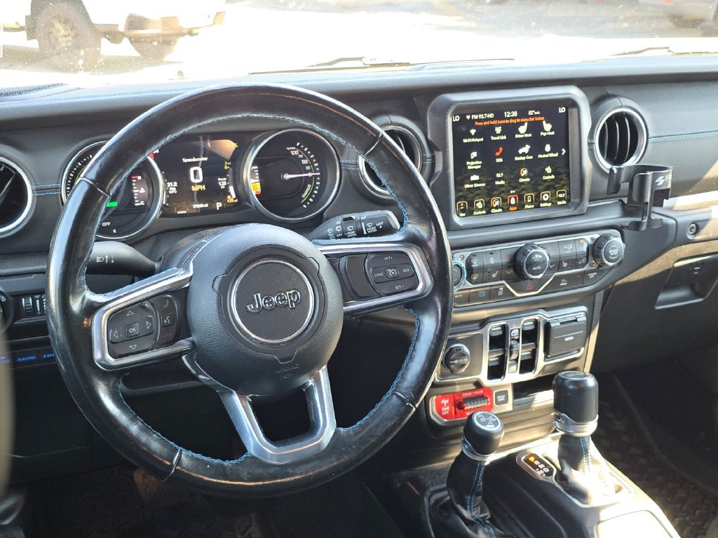 Used 2021 Jeep Wrangler Unlimited Rubicon 4xe w/ Steel Bumper Group AWD/4WD image 9