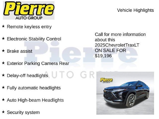 Used 2025 Chevrolet Trax LT FWD image 12