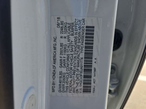 Used 2018 Honda Accord EX-L image 35