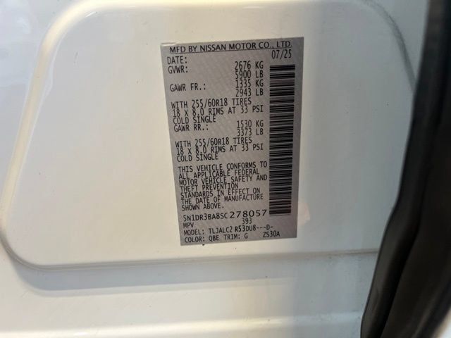 Certified 2025 Nissan Pathfinder SV FWD image 24