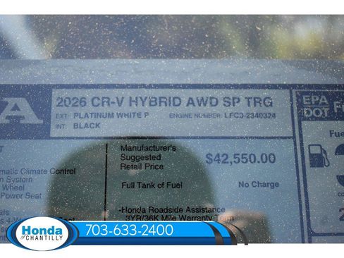 New 2026 Honda CR-V Sport Touring image 39