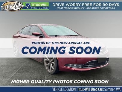 Used 2015 Chrysler 200 S w/ Navigation & Sound Group I