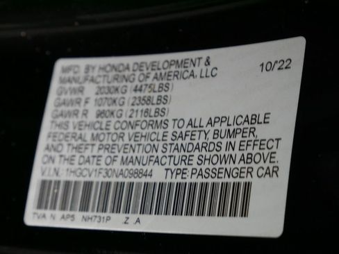 Used 2022 Honda Accord Sport image 17