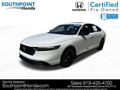 Certified 2025 Honda Accord SE