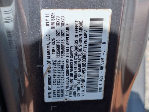 Used 2011 Honda Odyssey Touring image 15