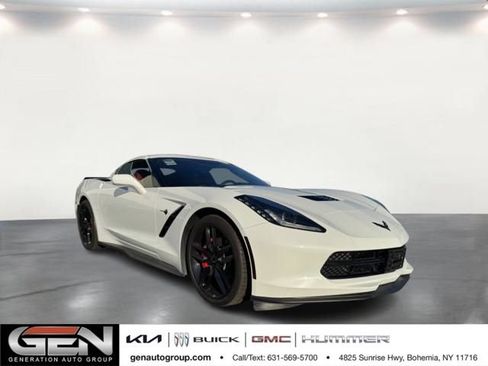 Used 2019 Chevrolet Corvette Stingray Coupe w/ Battery Protection Package RWD image 1