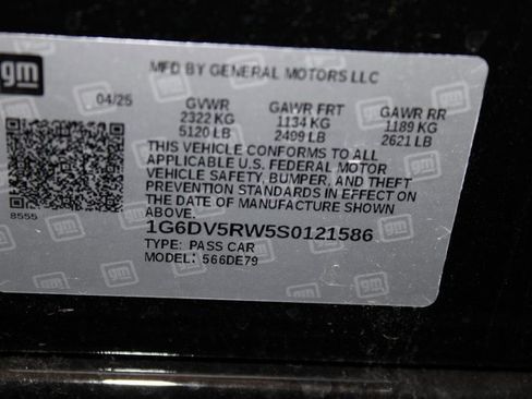 Used 2025 Cadillac CT5 V w/ Technology Package image 46