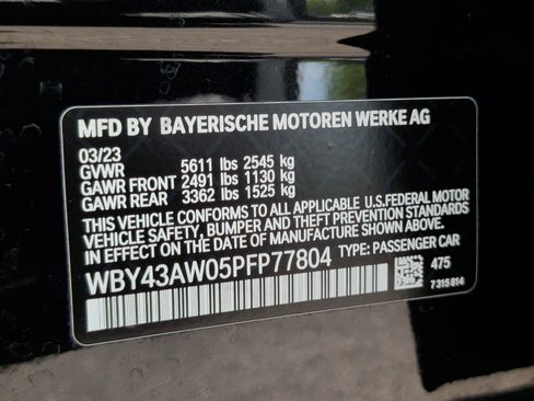 Certified 2023 BMW i4 eDrive35 w/ Premium Package image 41