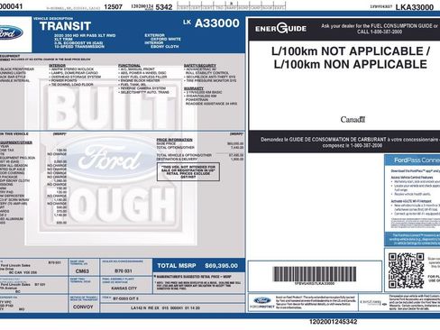 Used 2020 Ford Transit 350 XLT RWD image 7