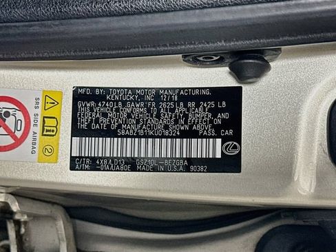 Used 2019 Lexus ES 350 w/ Premium Package FWD image 37
