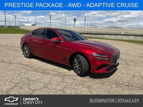 Used 2022 Genesis G70 2.0T w/ Prestige Package AWD/4WD image 1